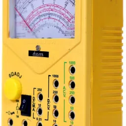 kcm Analog Multimeter | Voltmeter Ohmmeter | AC/DC Voltage Resistance Tester Analog Multimeter image 2