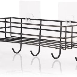 Self-Adhesive Wall Shelves for Bathroom Organizer/ Storage/ Rack Iron Wall Shelf-image-80