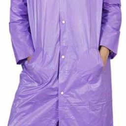 Solid Women Raincoat-image-3
