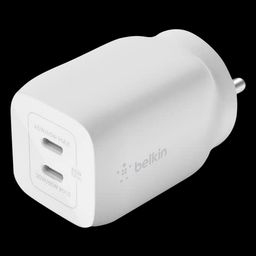belkin BoostCharge Pro 65W Type C 2-Port Fast Charger (Adapter Only, Dynamic PPS Technology, White)-12