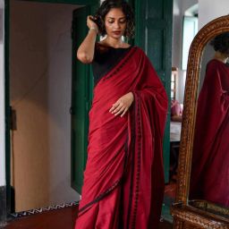 Printed Handloom Pure Cotton Saree-image-43