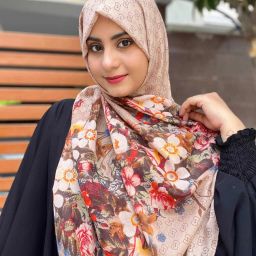 Printed Cotton Viscose Blend Women Brown Fancy Scarf-image-38