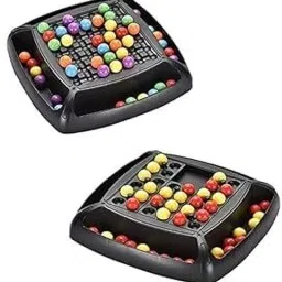 Multicolor Magic Puzzle Game – Fun Rainbow Ball Matching Board for 2–4 Players 12 cm Chess Board-89
