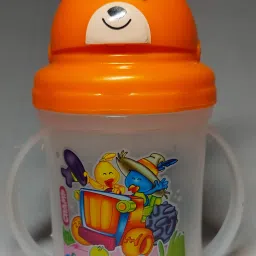Teddy sipper cup with straw-image-4