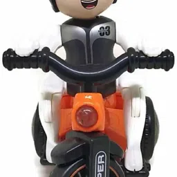 360 Degree Rotating Stunt Bump and Stunt Tricycle for Kids 360 Degree Rotating Stunt Bump and Go/Head Swing Spot Stunt Tricycle Tricycle-15