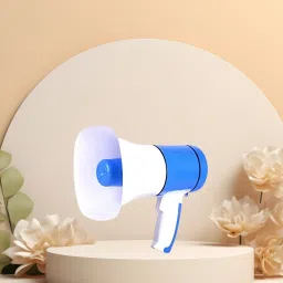 Handheld Megaphone with Siren, Microphone & Rechargeable for Outdoor EventsA435 King Bhopu Speaker (Portable Horn)Recorder Player & Sirens With Dual BatteryQ435 Outdoor PA System-1