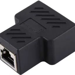 Sancy RJ45 Ethernet Splitter Adapter 1 Male to 2 Female Network Cable Splitter Lan Adapter-4