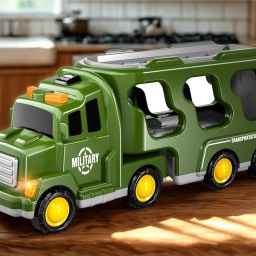 Soldier Men Army Military Truck Set 14 In 1 Green Military Set-image-20