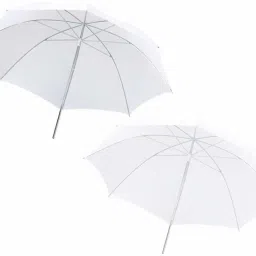 WON Studio One Pair White Reflector Umbrella (60 cm) White Reflector Umbrella-19