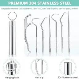 homihost 7 in 1 Toothpick set image 2