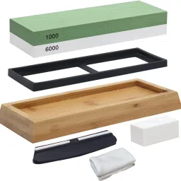 Knife Sharpeners for Kitchen 1000/6000 Double Side Sharpener Stone for Kitchen Knife Sharpening Stone-image-48