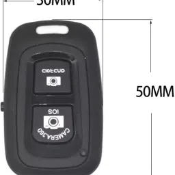 Huntindia Universal Bluetooth Remote Control Button Self-Timer Camera Stick Selfie Shutter Camera Remote Control image 5