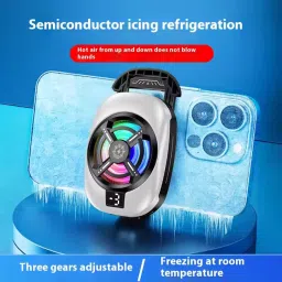 FAVSTORE Gaming Phone Fan RGB Lights & Rapid Heat Control 1 Fan Cooling Pad-picture-15