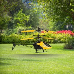 kiroq Remote Control Helicopter Toy, Exceed Flying Infrared Hand Sensor With 3D Light image 5
