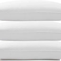 Microfibre Solid Sleeping Pillow Pack of 3-image-56