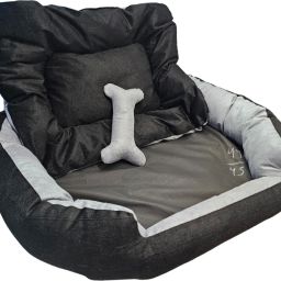 Dog & Cat Sleeping Sofa Bed with Removable Cushion, Cozy, S, LWH, 66x50x23 S Pet Bed-33