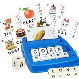 ekta toys Word Builder | 2 In 1 Matching Letter Game | J.K. Word Games image 4