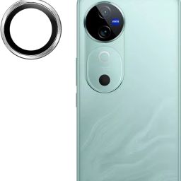 Oncraves Back Camera Lens Ring Guard Protector for vivo V40 5G, Metal Finish Frame-image-5