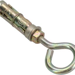 Anchor Round Close Brass Hook Fasteners Eye Brass Hook - 6MM Concrete Screws-picture-11