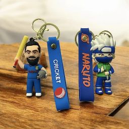 Cricket & Anime Combo Keychain – Pack of 2 (India x Naruto Edition) Key Chain-image-34