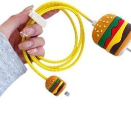 AIFEI Compatible for iPhone Charger COVER BURGER for 18-20W Full ProtectionCASE Cable Protector-image-25