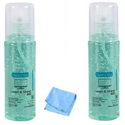 Jaskul Spray Fluid Gel Multi-Purpose For mobile laptop desktop camera lens Tab, LCD 100ML Pack-2 for Laptops, Computers-27