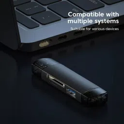 Good One 3 IN 1 OTG Cardreader, USB+Micro USB+Type-C, For Type-C/Android Or Pc Laptop Card Reader image 5