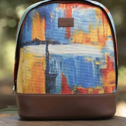 Small 12 L Backpack Abstract Amaze Dome Daypack-18