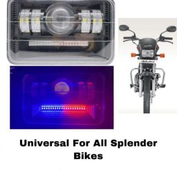 rohaneshop LED Fog Light for Hero, Honda Splendor, Splendor Plus, Splendor Pro image 4