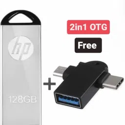 HP v220 128 GB Pen Drive Compatible with Mobile, Laptop, Desktop Computer, Audio Player, Gaming Console, Television USB 2.0 Metal Case-picture-23