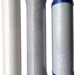 RO Systems High Quality 10 inch Filter Set ( PP Spun + Granular Activated Carbon GAC + Carbon Block CTO) for RO UV Water Purifiers Wound Filter Cartridge-image-47