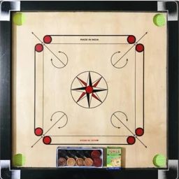 32, inch carom board, coins and striker 82 cm Carrom Board-image-7