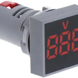 1 PCS RED 22MM AC 20-500V VOLTMETER SQUARE PANEL LED DIGITAL Digital Voltage Tester-11