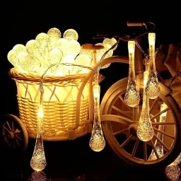 14 LED Dropgel String Flameless Light,4 Meter for Diwali & Home Decoration Candle-95