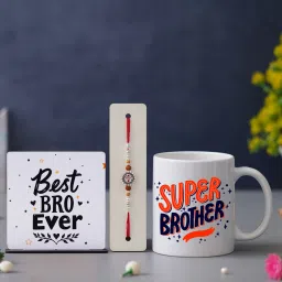 Thread HM1-Mug-10-F5 Assorted Rakhi, Mug, Mobile Stand Set-image-77