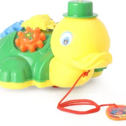 Pull Along Gear o Duck - Yellow-16