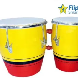 2 Set Bongo Drum Wooden Bongo-image-29