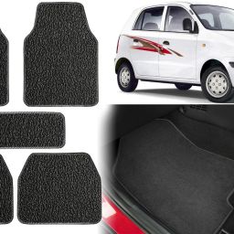 PVC, Rubber Standard Mat For Hyundai Santro Xing-image-49