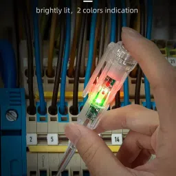 dr.gadget Electrical Tester Pen Voltage Sensitivity Compact Pen Dual Color LED Light Digital Voltage Tester image 4