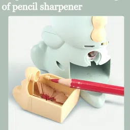 tlismi Uoicorn Shape 360° Flexible Neck Study Desk Lamp with Sharpener & Pen Holder Table Lamp image 4