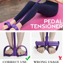 kamview Rubber Pull Rope Exerciser Body Trimmer Pull Reducer Pull String, Tummy Fat Burner Ab Exerciser image 3