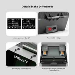 wol3d Creality Space Pi Filament Dryer Plus Dual Roll Capacity,Filament Dryer Box Extruder image 4
