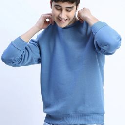 Men Full Sleeve Solid Reversible Sweatshirt-image-61