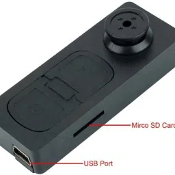 JRONJ Mini Hidden Camera Security DVR Shirt Button Miniature Camera Video Recorder With Audio Spy Camera image 2