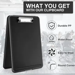wonder digital Writing Pad Document File Folder, A4 Size Storage Clipboard image 3