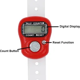 stealodeal Red Electronic Finger|Pack of 2| Digital Tally Counter image 2