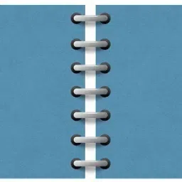 canoff A/4 Spiral Binding Sheet 2 Packet with 3 Packet Ring Size 8+12+18 MM Combo Pack Manual Ring Binder image 2