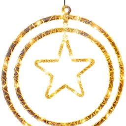 118 LEDs 1 m Yellow Flickering Star Rice Lights-image-18