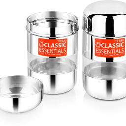 Steel Tea Coffee & Sugar Container - 300 ml-image-11