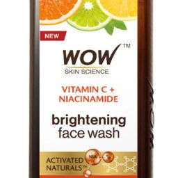 Brightening Vitamin C - with Mulberry & Liquorice Extracts, Lemon & Orange Essential Oils - For Brightening Skin Tone - No Parabens, Sulphate, Silicones & Color - 200mL Face Wash-image-1